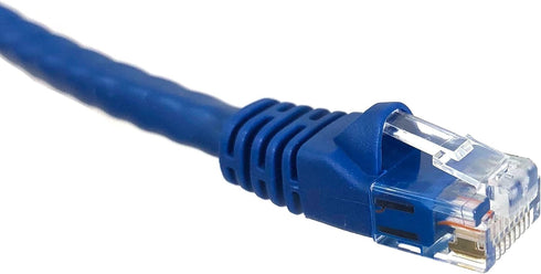 Inc. 100 feet Cat 6 Molded UTP Snagless RJ45 Networking Patch Cable, Blue