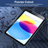 2 Pack 11th A16 2025 10th 10.9 Inch 2022, 9H BLOSOMEET Screen Protector for iPad & Generation HD Clear Hardness