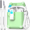 R-fun Charging Case Cover for AirPods 2nd Gen 2019, 1st Gen 2016, Full Drop Protection with Cleaner Kit & Keychain