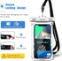 ProCase Waterproof Phone Pouch for Snorkeling, Underwater Dry Bag for iPhone 15 14 13 Pro Max 12 11, Galaxy S24 S23 S2