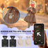 Hidden Airtag Holder for Kids - 4 Pack Waterproof Soft Silicone Case, Safety Pin GPS Tracker for Clothes, Backpack