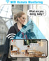 Mini Hidden Spy Camera WiFi 4K Wireless Nanny Cam, 2024 Upgraded 120 Days Standby Battery, IR Cut Night Vision