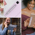 LOVE MEI Removable Silicone Holder for Apple Pencil 1st/2nd Generation, Strong Adhesive Magnetic Attach (Purple)