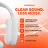 HyperGear Over-Ear Headphones - Wireless Bluetooth Headphones with Noise Isolation, Built-in Mic, Soft Memory Foam Cups