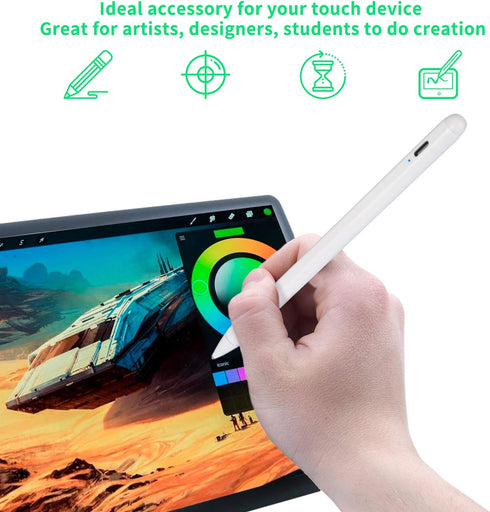 Active Digital Pencil for HP Envy X360 15.6" 2-in-1, Stylus Pen for Sketching and Note-Taking with Type-C Recharge,