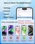 iPhone 14 Pro Max and iPhone 15 Plus Privacy Screen Protector, Gradient Colorful Anti Spy, 2 PACK 6.7 Inch