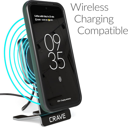 Crave Dual Guard Case for Google Pixel 8a, Shockproof Protection Dual Layer - Forest Green