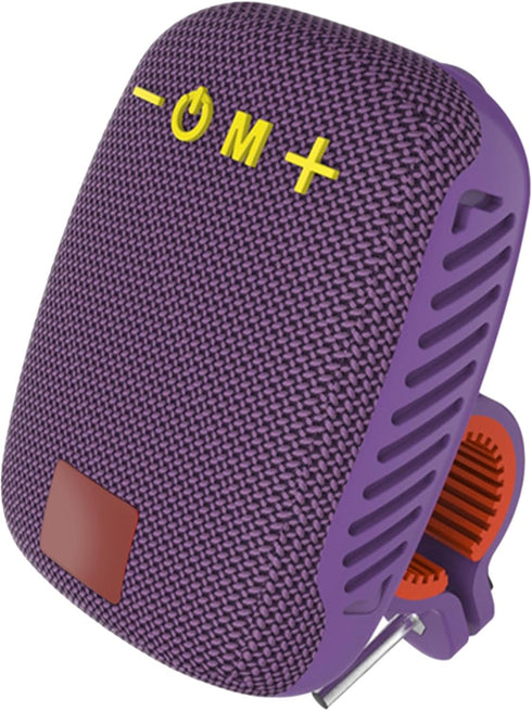 GOWENIC IPX5 Portable Bluetooth Speaker for Bike, Mini Outdoor Speaker with Handlebar Mount, Support Calls, FM Radio