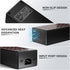 24-Port 100 Watt Charging Station for Multiple Devices, Rapid USB Charging Station for Hotels, Schools, and Travel