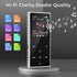 AGXOV 128GB MP3 5.3, (1.77''128GB) Player with Bluetooth Music Player with Built-in HD Speaker, FM Radio, Voice