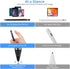 Active Stylus Digital Pen with Ultra Fine Tip, Compatible with iPad, iPhone, Samsung Tablets, Stylus Pen for iPad Pro,