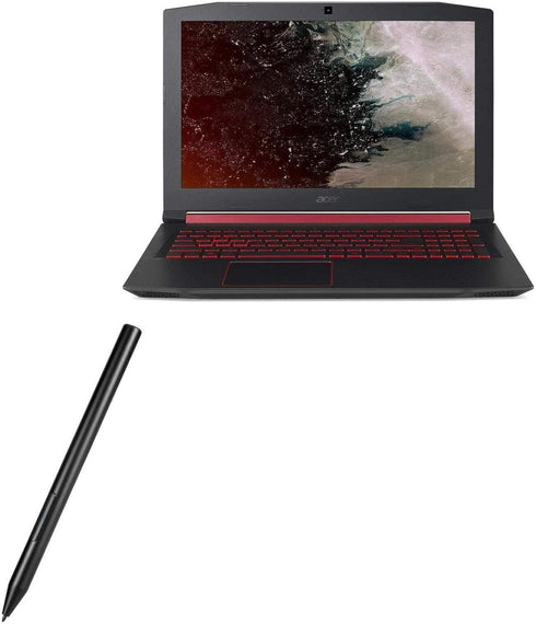 BoxWave Stylus Pen Compatible with Acer Nitro 5 (AN515-42) - ActiveStudio Active Stylus 2020, Ultra Fine Tip, Jet Black