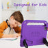 BMOUO Kids Case for iPad Air 5th/4th Generation, Built-in Screen Protector, Shockproof Handle Stand, Purple