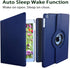 Tendmart Case for iPad Air 2 (2014 Release), 5th/6th Generation, 9.7-inch, Sleep/Wake, Royal Blue