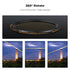 K&F Concept 58mm Gold Streak Effect Lens Filter (2mm) Anamorphic Optical Glass Light Flare Effect for Camera Lens