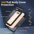 Hllhunkhe for Google Pixel 8A Waterproof Case with Built-in Screen Protector - Rugged Full Body Underwater Dustproof Shockproof Drop Proof Protective Cover, Black