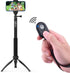Wireless Camera Remote Shutter for Smartphones - 2 Pack, Zttopo Wireless Control for iPhone/Android, Wrist Strap