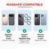 Maxby Shopping Cart Phone Holder | MagSafe Compatible Magnetic Mount for Grocery & Supermarket Carts | Flexible