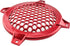 2PCS 4Inch Grill Cover, Red Round ABS Plastic Mesh Grilles, Car Audio Speaker Covers, Woofer Subwoofer Grill
