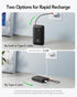 Power Bank 20000mAh, 30W Fast Charging Portable Charger with Built-in Cables & LED Display for iPhone, Samsung, Android