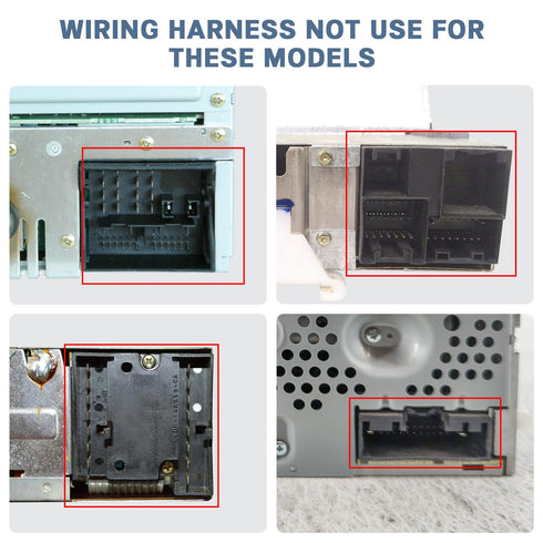 F-150 F-250 F-350 Aftermarket Radio Wiring Harness Connector Adapter Replacement for Ford Escape Expedition Lincoln