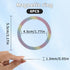 lasuroa 6pcs Universal Magnetic Ring, Sparkle Metal Ring Stickers No Magnet Compatible with Most Phone Inside Cases