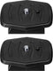 Weewooday 2 Pieces Tripod Quick Release Plate Adapter Mount for Tripods and Cameras, QB-4W (35 x 35 mm / 1.38 x 1.38