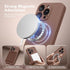 Magnetic iPhone 14 Pro Case, Silicone Shockproof Protective Phone Case with Full Camera Protection and 2 Screen