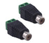 RCA to AV Screw Terminal Connector, RCA Cable Audio Adapter,Phono RCA Female Jack Solderless Converter Audio/Video Connector Speaker Wire to RCA Adapter