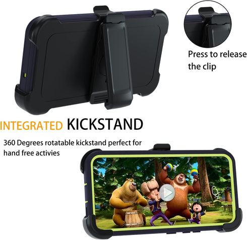 Samsung Galaxy S22 5G Case, Heavy Duty Military Grade Protective Shockproof Dropproof Dust-Proof Case