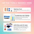 Samsung Galaxy S20 FE Front Screen Glass Replacement - 6.5 inch Repair Kit with Waterproof Frame Adhesive & Tools