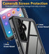 IP68 Waterproof Dustproof Case for Samsung Galaxy S24 - Shockproof with Screen Protector for Galaxy S24 (Black)