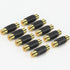 RCA Female to Female Coupler 3 Pack Audio Video RCA Adapter Connector for Amplifier, Speaker, TV - Gold Plated