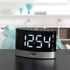 JENSEN JCR-255 .6-Watt AM/FM Dual-Alarm Digital Clock Radio with Under-Pillow Vibrator, Black