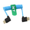 HangTon 4K 120hz 60p 8K 30p HDMI 2.1 Cable Right Left Angle for