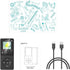 AGPTEK A02PL 64GB MP3 70 128GB(Black) Player, Hours Playback Lossless Sound Music Player, Supports up