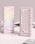 Klymra 142Key Set, 142 60% 65% 75% 87 104 108 Pink Jade keycap, Translucent Double Shot Keys Cherry Profile for Layout