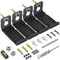 MUAKIOY Soundbar Mount, (2 Sets) Speaker Wall Mount Brackets Under TV, Heavy Duty