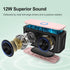 DOSS Bluetooth Speaker, SoundBox Touch Portable Wireless Speaker with 12W HD Sound and Bass