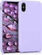 kwmobile Case for Apple iPhone X - TPU Silicone Phone Cover with Soft Finish - Lavender