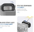 A6700 JJC Soft Eye Cup Eyecup Eyepiece & Metal Thumb Rest Grip for Sony Mirrorless Camera