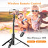 SelfieShow 62" 17 16 15 14 13 Aluminum Alloy Selfie Stick Phone Tripod with Wireless Remote Compatible with iPhone pro