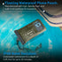 Pelican Marine - IP68 Waterproof Phone Pouch / Case (Regular Size) - Floating Waterproof Phone Case - iPhone 15 Pro Max/ 14 Pro Max/ 13 Pro Max/ 12/ S24/ Pixel 8 - Detachable Lanyard - Olive Green