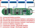 2PCS 4S 14.4V 14.8V 16.8V 5A 18650 Charger PCB BMS Protection Board for Li-ion Lithium Battery Cell