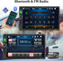 Double Din Bluetooth Car Stereo: 7 Inch MP5 Player with Digital Touch Screen Display and FM Radio Receiver