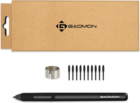 GAOMON AP32 8192 PD2200/S620/S630/M10KPRO/M106KPRO/M1220/M1230 Art Paint Battery-Free Levels Pressure Passive Stylus