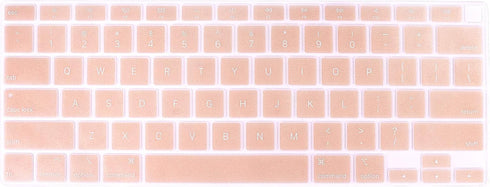 Se7enline Compatible with MacBook Air 2018-2024 Keyboard Cover, 13 inch Soft Protector for MacBook Air
