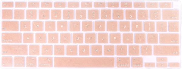 Se7enline Compatible with MacBook Air 2018-2024 Keyboard Cover, 13 inch Soft Protector for MacBook Air