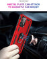 Military Grade Drop Impact for Samsung Galaxy A52 5G Case, Heavy Duty Shockproof Case with 360 Metal Rotating Ring
