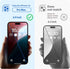 ABITKU 16 16 6.9 inch, for iPhone Pro Max Case with Ring Stand, Liquid Silicone Slim Design Support Magnetic Car Mount